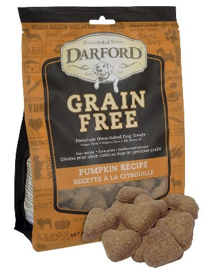 Grain Free Pumpkin Hearts Dog Treats